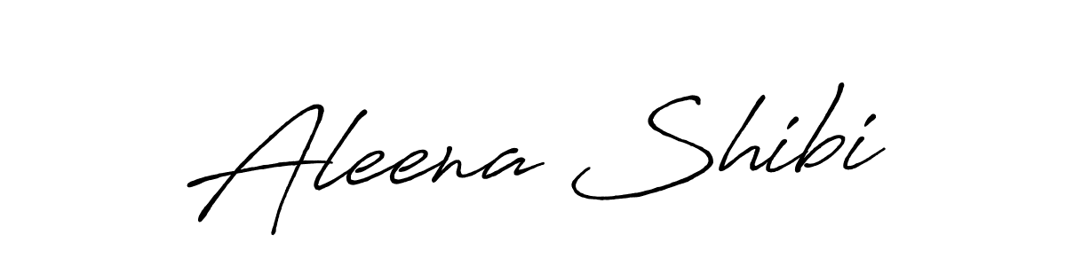 Make a short Aleena Shibi signature style. Manage your documents anywhere anytime using Antro_Vectra_Bolder. Create and add eSignatures, submit forms, share and send files easily. Aleena Shibi signature style 7 images and pictures png