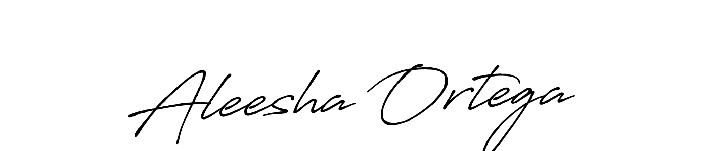 Make a short Aleesha Ortega signature style. Manage your documents anywhere anytime using Antro_Vectra_Bolder. Create and add eSignatures, submit forms, share and send files easily. Aleesha Ortega signature style 7 images and pictures png