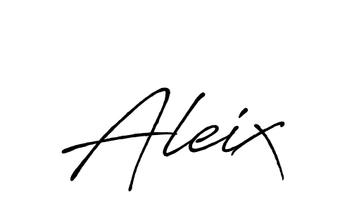 Also You can easily find your signature by using the search form. We will create Aleix name handwritten signature images for you free of cost using Antro_Vectra_Bolder sign style. Aleix signature style 7 images and pictures png