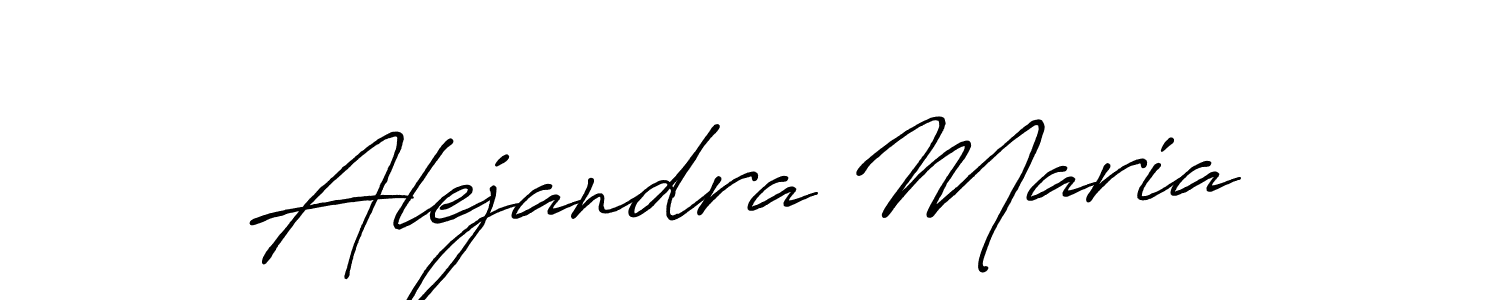 Also You can easily find your signature by using the search form. We will create Alejandra Maria name handwritten signature images for you free of cost using Antro_Vectra_Bolder sign style. Alejandra Maria signature style 7 images and pictures png