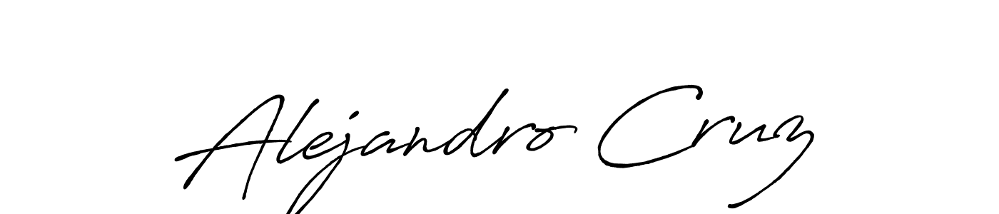 Also we have Alejandro Cruz name is the best signature style. Create professional handwritten signature collection using Antro_Vectra_Bolder autograph style. Alejandro Cruz signature style 7 images and pictures png