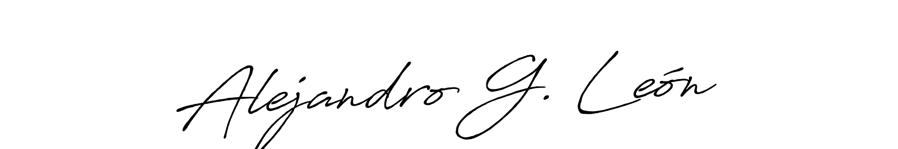 Make a short Alejandro G. León signature style. Manage your documents anywhere anytime using Antro_Vectra_Bolder. Create and add eSignatures, submit forms, share and send files easily. Alejandro G. León signature style 7 images and pictures png