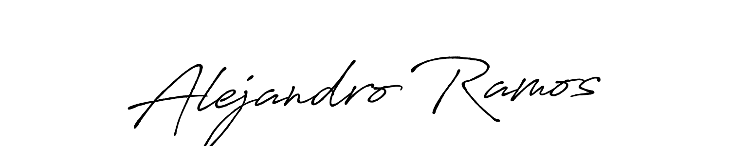 Also You can easily find your signature by using the search form. We will create Alejandro Ramos name handwritten signature images for you free of cost using Antro_Vectra_Bolder sign style. Alejandro Ramos signature style 7 images and pictures png