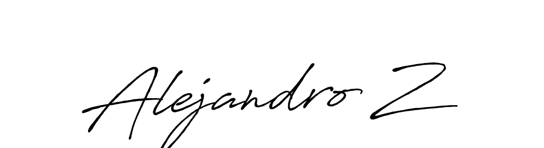 The best way (Antro_Vectra_Bolder) to make a short signature is to pick only two or three words in your name. The name Alejandro Z include a total of six letters. For converting this name. Alejandro Z signature style 7 images and pictures png