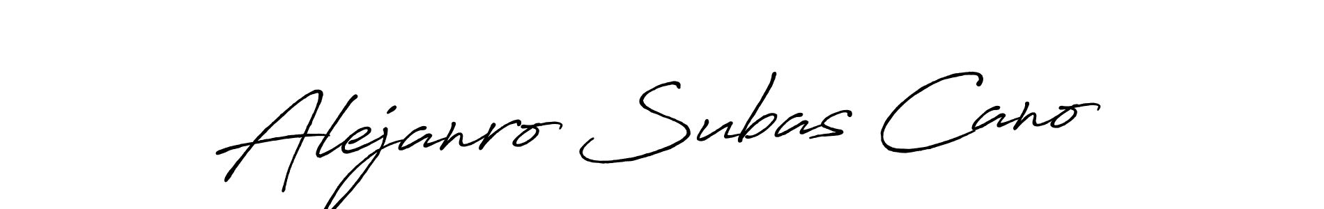 Make a beautiful signature design for name Alejanro Subas Cano. Use this online signature maker to create a handwritten signature for free. Alejanro Subas Cano signature style 7 images and pictures png