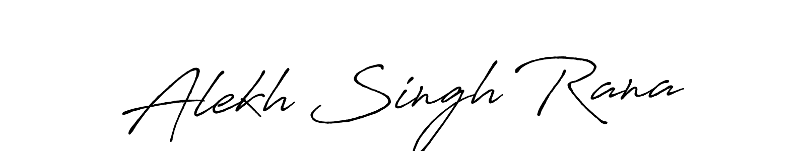 Also we have Alekh Singh Rana name is the best signature style. Create professional handwritten signature collection using Antro_Vectra_Bolder autograph style. Alekh Singh Rana signature style 7 images and pictures png