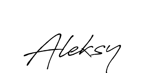 Make a beautiful signature design for name Aleksy. Use this online signature maker to create a handwritten signature for free. Aleksy signature style 7 images and pictures png