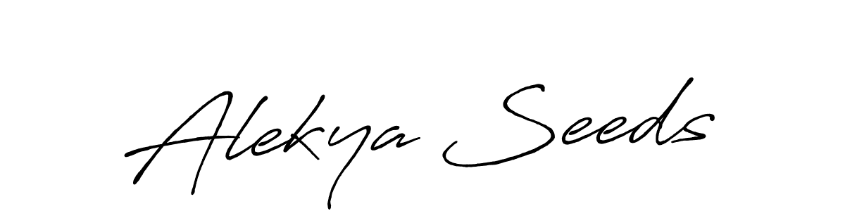 It looks lik you need a new signature style for name Alekya Seeds. Design unique handwritten (Antro_Vectra_Bolder) signature with our free signature maker in just a few clicks. Alekya Seeds signature style 7 images and pictures png