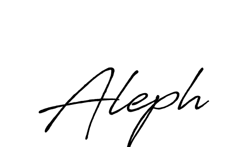How to make Aleph name signature. Use Antro_Vectra_Bolder style for creating short signs online. This is the latest handwritten sign. Aleph signature style 7 images and pictures png