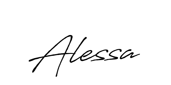 Similarly Antro_Vectra_Bolder is the best handwritten signature design. Signature creator online .You can use it as an online autograph creator for name Alessa. Alessa signature style 7 images and pictures png