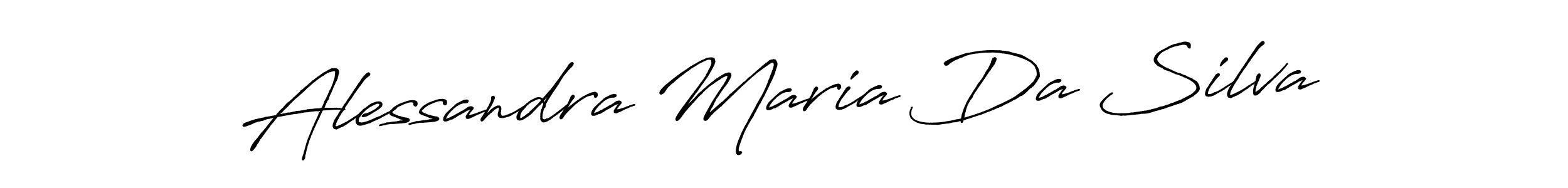 Make a short Alessandra Maria Da Silva signature style. Manage your documents anywhere anytime using Antro_Vectra_Bolder. Create and add eSignatures, submit forms, share and send files easily. Alessandra Maria Da Silva signature style 7 images and pictures png