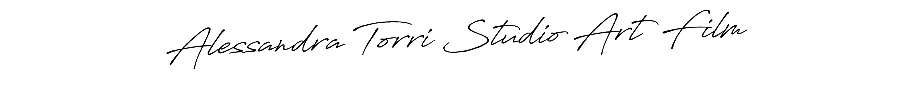 Use a signature maker to create a handwritten signature online. With this signature software, you can design (Antro_Vectra_Bolder) your own signature for name Alessandra Torri Studio Art Film. Alessandra Torri Studio Art Film signature style 7 images and pictures png