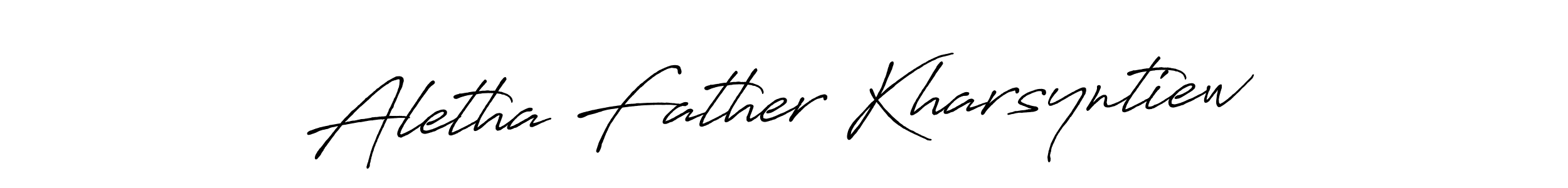 Make a short Aletha Father Kharsyntiew signature style. Manage your documents anywhere anytime using Antro_Vectra_Bolder. Create and add eSignatures, submit forms, share and send files easily. Aletha Father Kharsyntiew signature style 7 images and pictures png