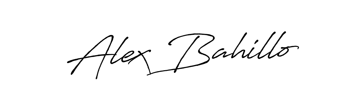 Make a short Alex Bahillo signature style. Manage your documents anywhere anytime using Antro_Vectra_Bolder. Create and add eSignatures, submit forms, share and send files easily. Alex Bahillo signature style 7 images and pictures png