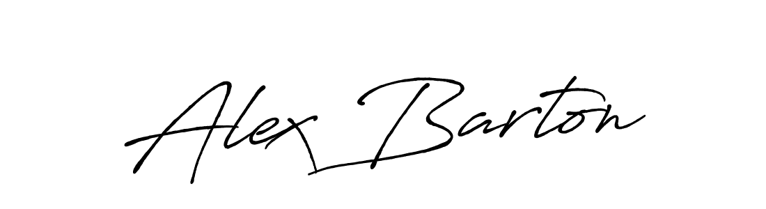 Use a signature maker to create a handwritten signature online. With this signature software, you can design (Antro_Vectra_Bolder) your own signature for name Alex Barton. Alex Barton signature style 7 images and pictures png