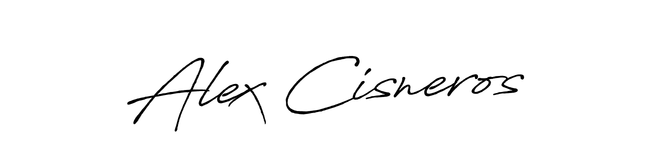 You should practise on your own different ways (Antro_Vectra_Bolder) to write your name (Alex Cisneros) in signature. don't let someone else do it for you. Alex Cisneros signature style 7 images and pictures png