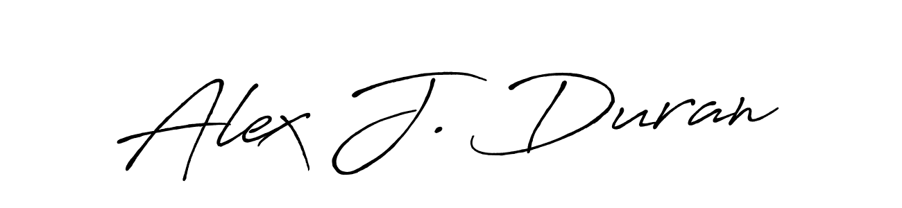 Once you've used our free online signature maker to create your best signature Antro_Vectra_Bolder style, it's time to enjoy all of the benefits that Alex J. Duran name signing documents. Alex J. Duran signature style 7 images and pictures png