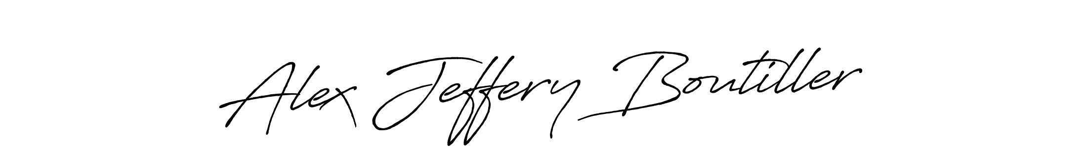 You can use this online signature creator to create a handwritten signature for the name Alex Jeffery Boutiller. This is the best online autograph maker. Alex Jeffery Boutiller signature style 7 images and pictures png