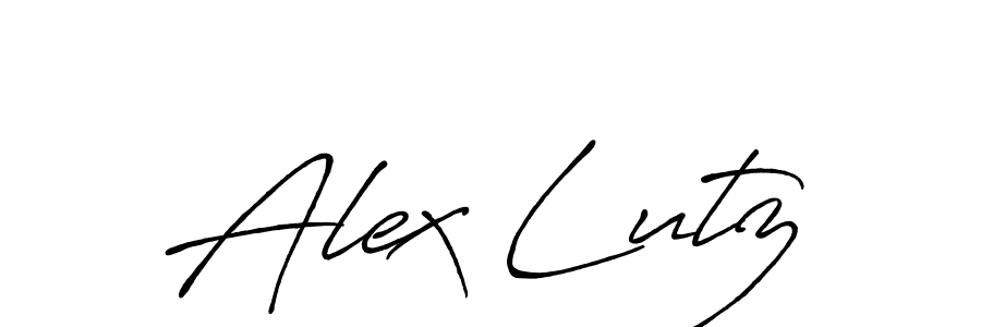 How to make Alex Lutz signature? Antro_Vectra_Bolder is a professional autograph style. Create handwritten signature for Alex Lutz name. Alex Lutz signature style 7 images and pictures png