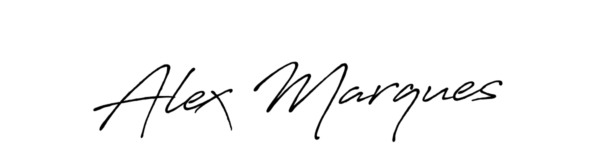 You should practise on your own different ways (Antro_Vectra_Bolder) to write your name (Alex Marques) in signature. don't let someone else do it for you. Alex Marques signature style 7 images and pictures png