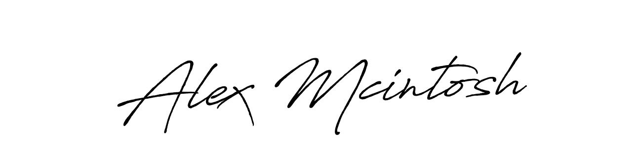 The best way (Antro_Vectra_Bolder) to make a short signature is to pick only two or three words in your name. The name Alex Mcintosh include a total of six letters. For converting this name. Alex Mcintosh signature style 7 images and pictures png