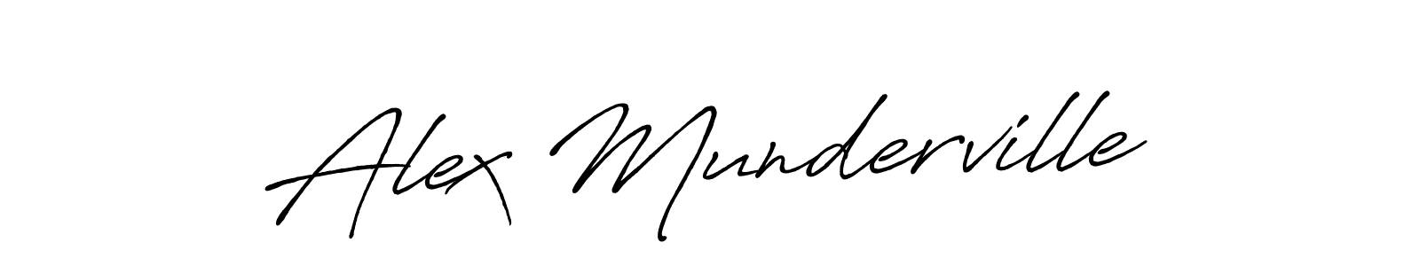 Make a beautiful signature design for name Alex Munderville. Use this online signature maker to create a handwritten signature for free. Alex Munderville signature style 7 images and pictures png