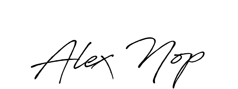 See photos of Alex Nop official signature by Spectra . Check more albums & portfolios. Read reviews & check more about Antro_Vectra_Bolder font. Alex Nop signature style 7 images and pictures png