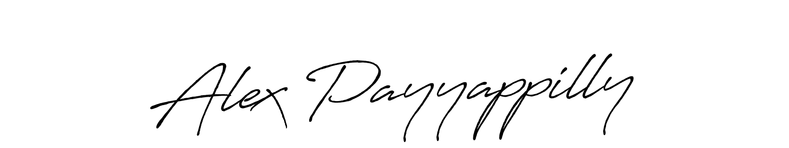 Also we have Alex Payyappilly name is the best signature style. Create professional handwritten signature collection using Antro_Vectra_Bolder autograph style. Alex Payyappilly signature style 7 images and pictures png