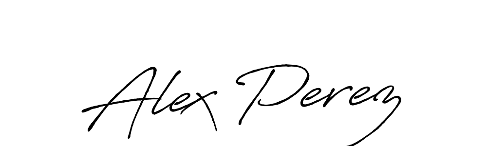 Antro_Vectra_Bolder is a professional signature style that is perfect for those who want to add a touch of class to their signature. It is also a great choice for those who want to make their signature more unique. Get Alex Perez name to fancy signature for free. Alex Perez signature style 7 images and pictures png