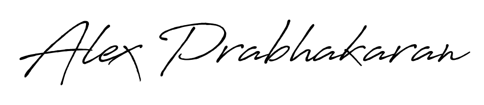Achieve flawless digital penmanship with Alex Prabhakaran name in Antro_Vectra_Bolder font. The perfect tool for creating online signatures. Alex Prabhakaran signature style 7 images and pictures png