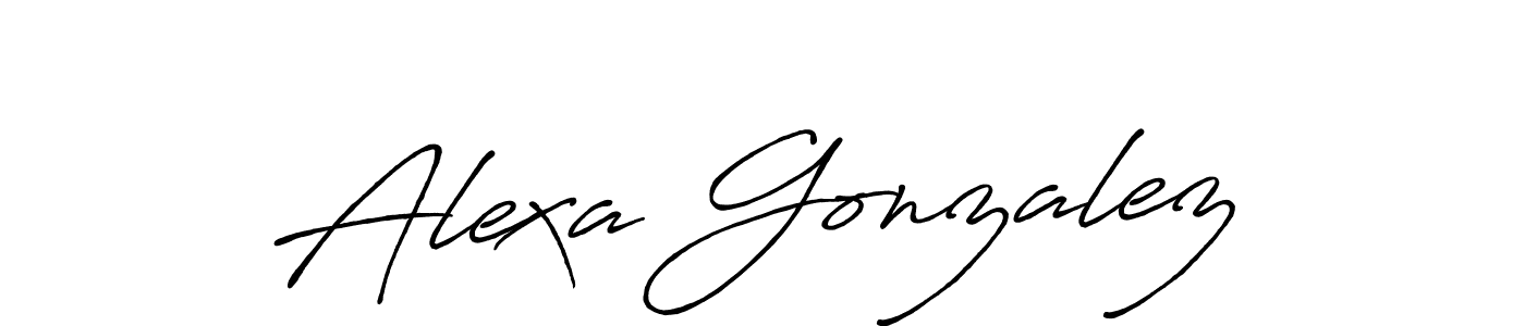 How to Draw Alexa Gonzalez signature style? Antro_Vectra_Bolder is a latest design signature styles for name Alexa Gonzalez. Alexa Gonzalez signature style 7 images and pictures png