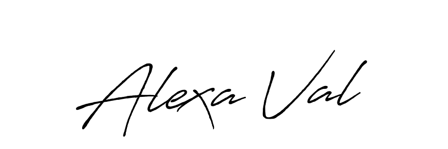 Similarly Antro_Vectra_Bolder is the best handwritten signature design. Signature creator online .You can use it as an online autograph creator for name Alexa Val. Alexa Val signature style 7 images and pictures png