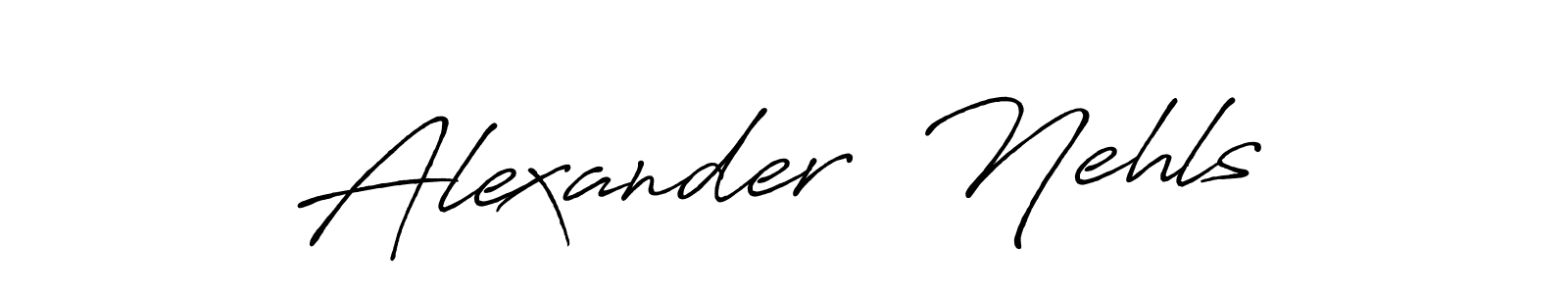 Make a beautiful signature design for name Alexander  Nehls. Use this online signature maker to create a handwritten signature for free. Alexander  Nehls signature style 7 images and pictures png