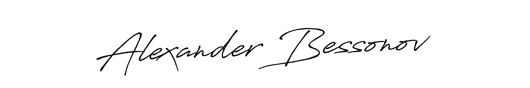 It looks lik you need a new signature style for name Alexander Bessonov. Design unique handwritten (Antro_Vectra_Bolder) signature with our free signature maker in just a few clicks. Alexander Bessonov signature style 7 images and pictures png