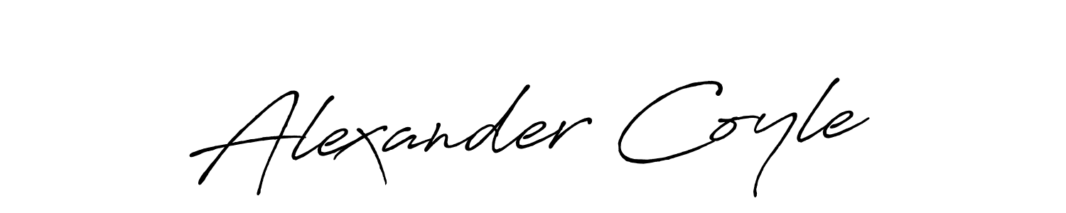 Similarly Antro_Vectra_Bolder is the best handwritten signature design. Signature creator online .You can use it as an online autograph creator for name Alexander Coyle. Alexander Coyle signature style 7 images and pictures png