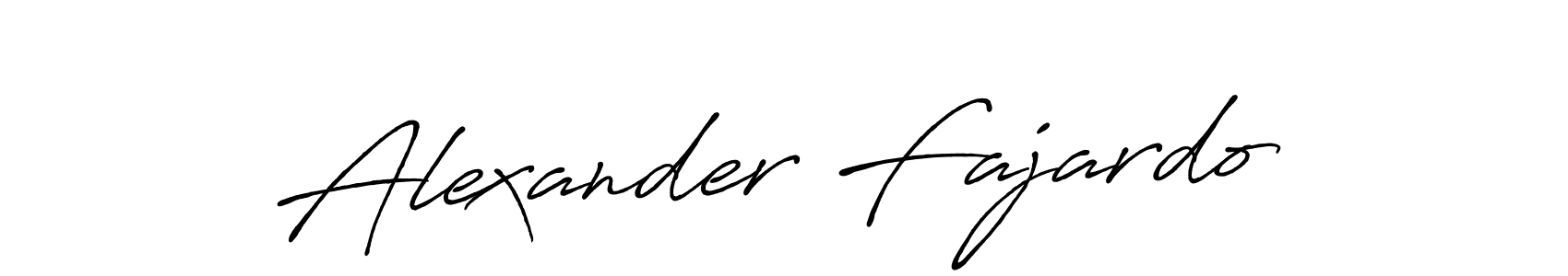 How to make Alexander Fajardo signature? Antro_Vectra_Bolder is a professional autograph style. Create handwritten signature for Alexander Fajardo name. Alexander Fajardo signature style 7 images and pictures png