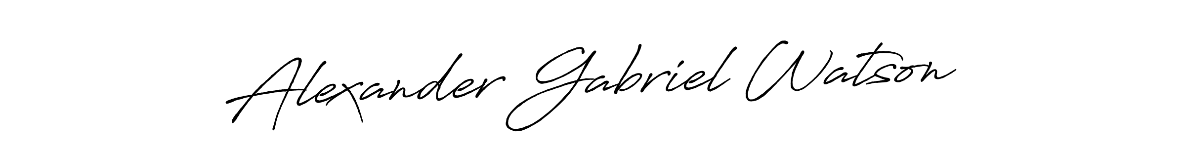 See photos of Alexander Gabriel Watson official signature by Spectra . Check more albums & portfolios. Read reviews & check more about Antro_Vectra_Bolder font. Alexander Gabriel Watson signature style 7 images and pictures png