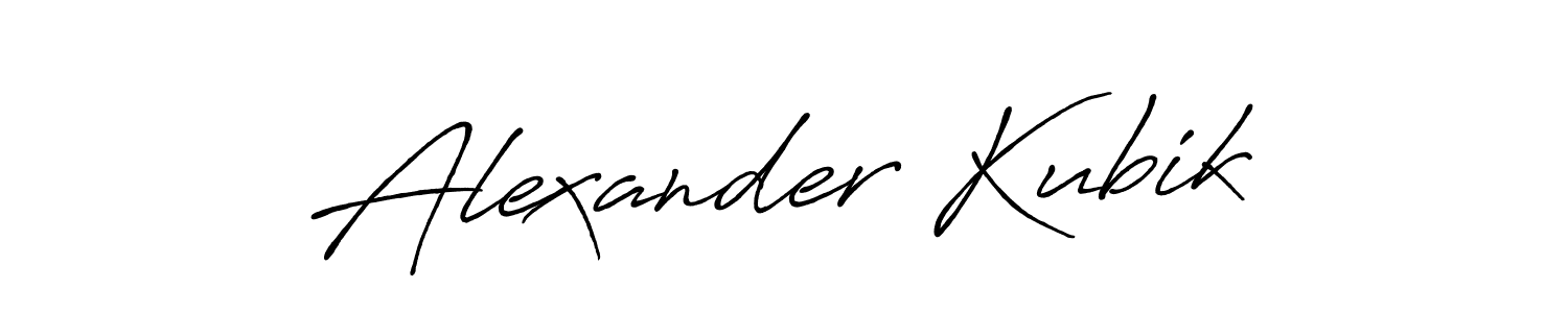 The best way (Antro_Vectra_Bolder) to make a short signature is to pick only two or three words in your name. The name Alexander Kubik include a total of six letters. For converting this name. Alexander Kubik signature style 7 images and pictures png
