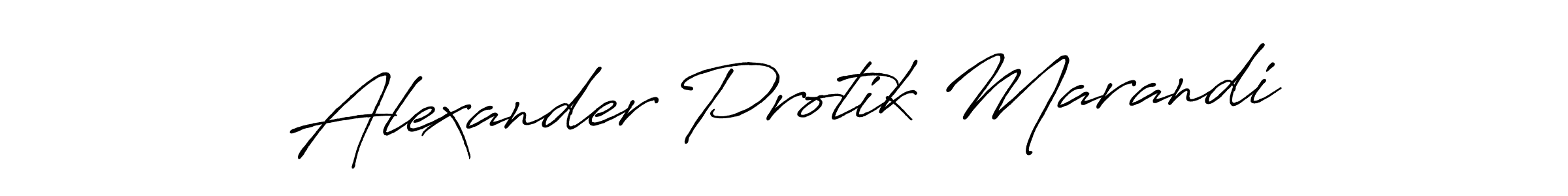 Also You can easily find your signature by using the search form. We will create Alexander Protik Marandi name handwritten signature images for you free of cost using Antro_Vectra_Bolder sign style. Alexander Protik Marandi signature style 7 images and pictures png