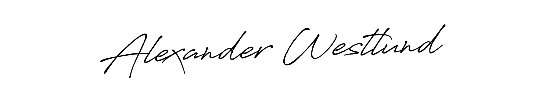 Also we have Alexander Westlund name is the best signature style. Create professional handwritten signature collection using Antro_Vectra_Bolder autograph style. Alexander Westlund signature style 7 images and pictures png