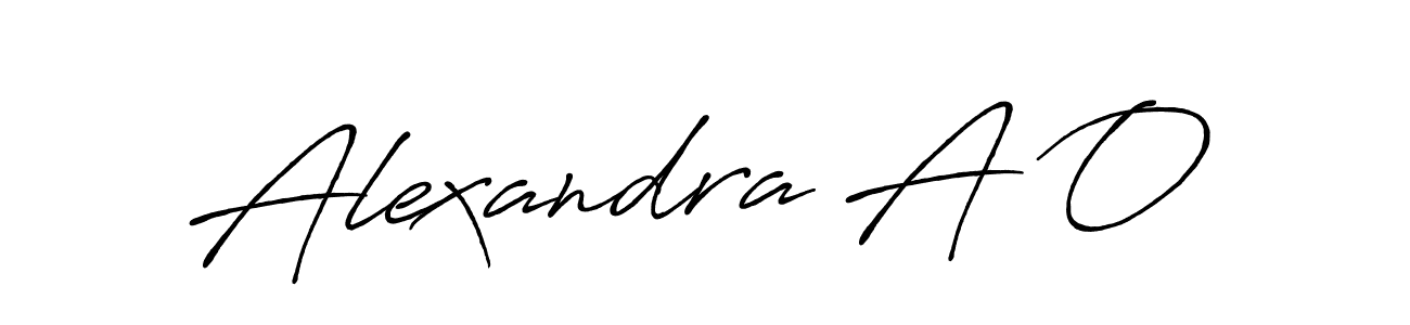 This is the best signature style for the Alexandra A O name. Also you like these signature font (Antro_Vectra_Bolder). Mix name signature. Alexandra A O signature style 7 images and pictures png
