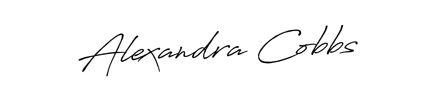 You should practise on your own different ways (Antro_Vectra_Bolder) to write your name (Alexandra Cobbs) in signature. don't let someone else do it for you. Alexandra Cobbs signature style 7 images and pictures png