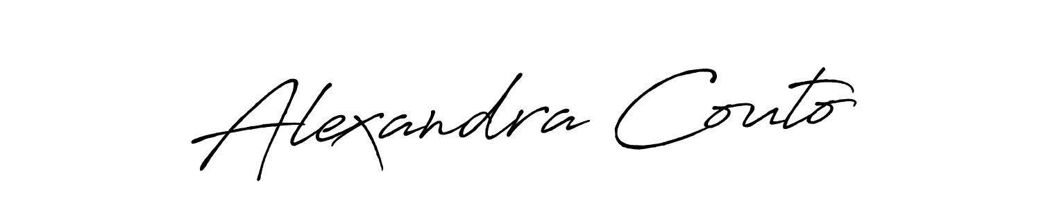 Also we have Alexandra Couto name is the best signature style. Create professional handwritten signature collection using Antro_Vectra_Bolder autograph style. Alexandra Couto signature style 7 images and pictures png
