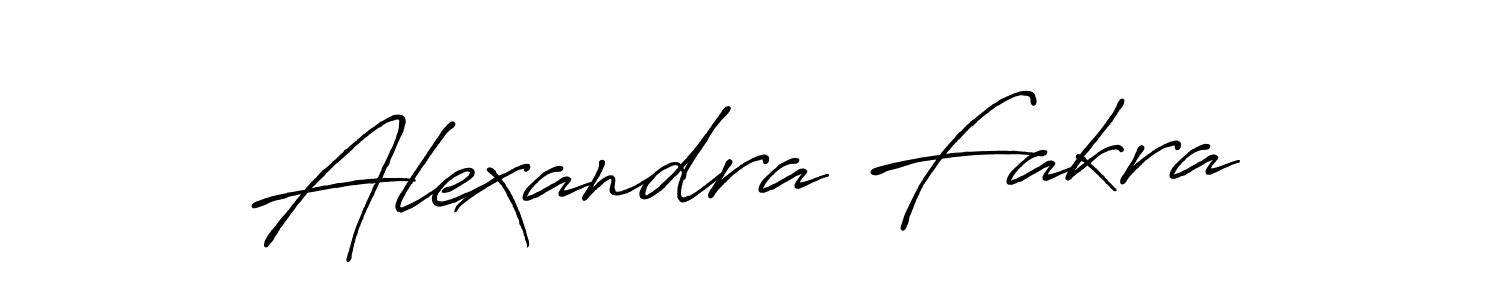 It looks lik you need a new signature style for name Alexandra Fakra. Design unique handwritten (Antro_Vectra_Bolder) signature with our free signature maker in just a few clicks. Alexandra Fakra signature style 7 images and pictures png