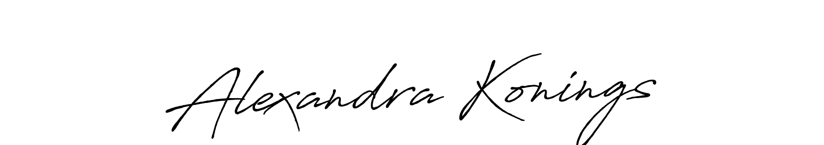Make a beautiful signature design for name Alexandra Konings. Use this online signature maker to create a handwritten signature for free. Alexandra Konings signature style 7 images and pictures png