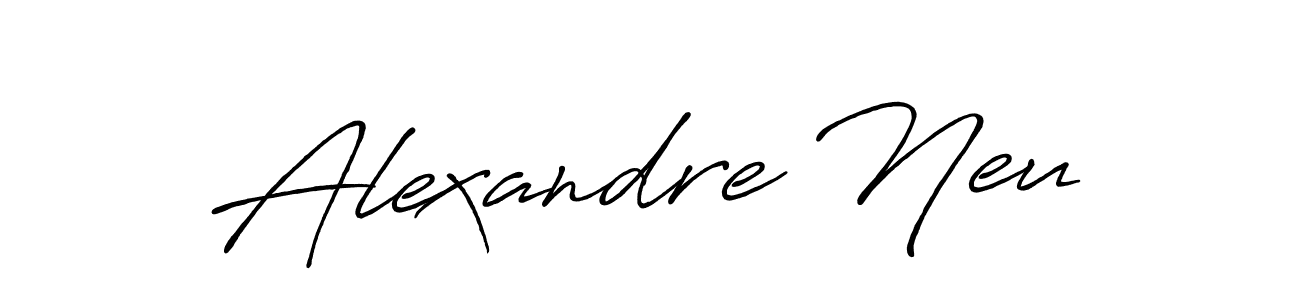 Once you've used our free online signature maker to create your best signature Antro_Vectra_Bolder style, it's time to enjoy all of the benefits that Alexandre Neu name signing documents. Alexandre Neu signature style 7 images and pictures png