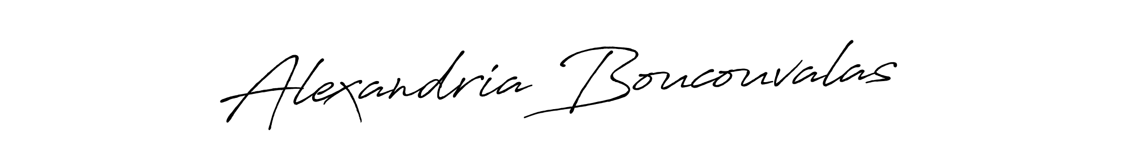 Design your own signature with our free online signature maker. With this signature software, you can create a handwritten (Antro_Vectra_Bolder) signature for name Alexandria Boucouvalas. Alexandria Boucouvalas signature style 7 images and pictures png