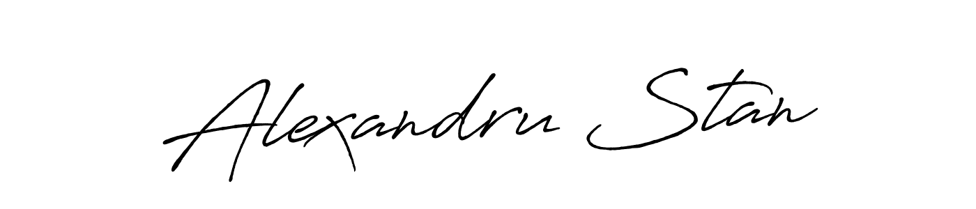 Antro_Vectra_Bolder is a professional signature style that is perfect for those who want to add a touch of class to their signature. It is also a great choice for those who want to make their signature more unique. Get Alexandru Stan name to fancy signature for free. Alexandru Stan signature style 7 images and pictures png
