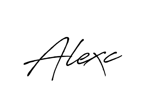 Also You can easily find your signature by using the search form. We will create Alexc name handwritten signature images for you free of cost using Antro_Vectra_Bolder sign style. Alexc signature style 7 images and pictures png