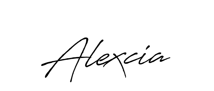 The best way (Antro_Vectra_Bolder) to make a short signature is to pick only two or three words in your name. The name Alexcia include a total of six letters. For converting this name. Alexcia signature style 7 images and pictures png